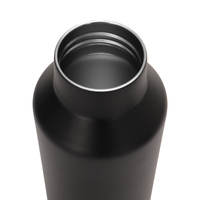 Thermos en acier inoxydable à isolation sous vide 500/750 ml avec poignée et cordon, isolation thermique de 12 à 24 heures, écologique, pour le camping
