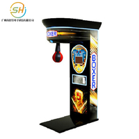Machine de boxe d'arcade, machine de jeu Dragon Punch à monnayeur