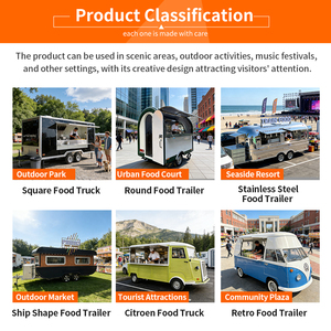 Chine <span class=keywords><strong>Caravane</strong></span> de nourriture avec cuisine camion de nourriture mobile usine de remorque de restauration rapide mobile entièrement équipée - Product Image 6