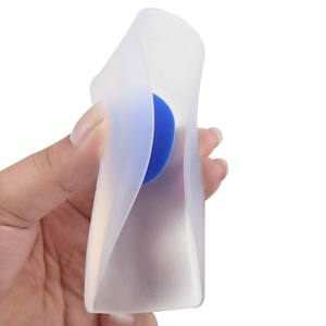 Solette in silicone per fascite <span class=keywords><strong>plantare</strong></span>, cuscinetti per tallone, inserti in silicone per aumento altezza - Product Image 3