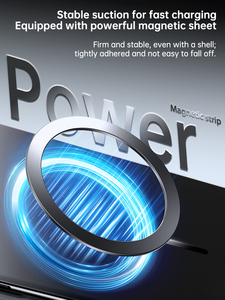 Étui de protection intelligent pour téléphone portable avec charge sans fil, attraction magnétique, antichoc, compatible avec <span class=keywords><strong>Samsung</strong></span>, Huawei, Xiaomi, Honor, OPPO et Vivo - Product Image 6