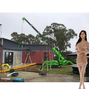 15m Load 200kg Boom Lift <b>Telescoping</b> Lift Crane Trailer <b>Ladder</b> Wheel <b>Telescopic</b> Spider - Product Image 6