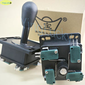 Kit Permainan Arcade DIY Joystick Logam Amerika 2 Pemain dengan Papan Tanpa Penundaan dan Tombol Lampu untuk PC dan Raspberry Pi - Product Image 5