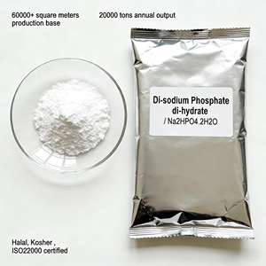 Additif alimentaire Phosphate disodique <span class=keywords><strong>E339</strong></span>(<span class=keywords><strong>ii</strong></span>) Émulsifiant et tampon pour fromages et produits laitiers - Product Image 1