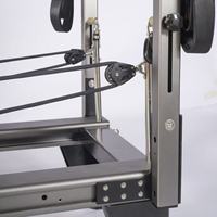 Couleur personnalisée noire pour Reformer Pilates en aluminium, demi-tournebrique, baril d'échauffement, équipement de studio Pilates