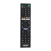 Control Remoto Universal para TV ES-RM047-3 RMT-TX300P Compatible con Modelos de TV Sony RMF-TX200U RMF-TX200B RMF-TX201U RMF-TX300U