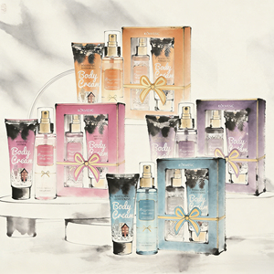 High Quality Body Cream & <b>Mist</b> Eau De Parfum Gift Set 120ml+100g Fruity Floral Scent Long-Lasting Women's Perfume - Product Image 5