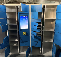 Casiers à bagages intelligents pour gares et aéroports en stock – Casier de location intelligent – Casier de stockage de bagages partagé intelligent