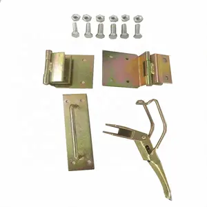 स्टेनलेस स्टील clamps के लिए कन्वेयर पनरोक बेल्ट कन्वेयर कवर/डाकू