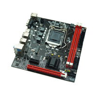 B75 H61 M.2 NVME USB3.0 PC de escritorio placa base Esonic B75DA DDR3 LGA 1155 placa base de computadora micro ATX para CPU de 2/3 gen