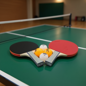 4PZ <b>Table</b> Tennis Racket with ABS Ball for <b>Active</b> Play - Product Image 2