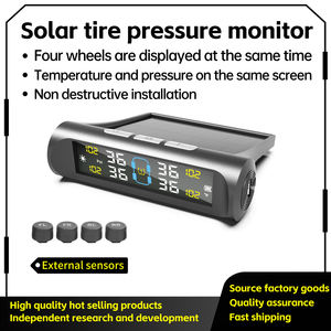 Evrensel dijital lastik basıncı izleme sistemi RV römork için <span class=keywords><strong>4</strong></span> Sensores De Set Set güneş enerjisi Powered toptan - Product Image 4