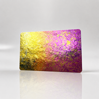 Cartes de visite professionnelles NFC RFID personnalisées en métal, en acier inoxydable gravé au laser, finition mate brossée, pour VIP, hôtels, anges, animaux, prières
