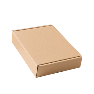 <span class=keywords><strong>Moins</strong></span> cher Logo personnalisé Kraft ondulé 3 couches boîte rigide brillant/mat stratification pour vol Express expédition mallette à bagages - Product Image 4