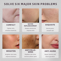 Sérum Visage Anti-âge Éclaircissant et Raffermissant Bio à la Vitamine C et E, Exfoliant Anti-taches Brunes, Marque Privée (6 en 1)