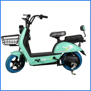 Vélo électrique urbain sans balais 48V 350W, pneus 14 pouces, batterie au plomb-acide 20Ah, moteur moyeu arrière, léger, pour trajets quotidiens des adultes - Product Image 3