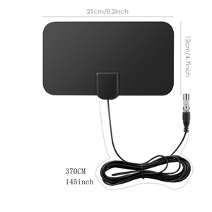 Antenne <span class=keywords><strong>TV</strong></span> numérique longue portée 4K HD intérieure/extérieure 2022 avec conception <span class=keywords><strong>de</strong></span> <span class=keywords><strong>parabole</strong></span> active - Product Image 3