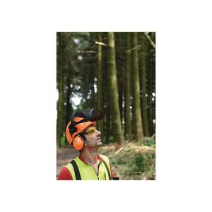 3M Visor/ear defender paquete G5V5CH51 visera de malla de acero inoxidable EN 1731 EN 352-1-3 - Product Image 4