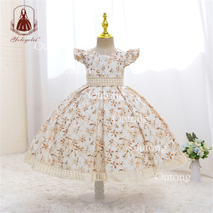 Yoliyolei fille princesse jupe <span class=keywords><strong>robe</strong></span> <span class=keywords><strong>de</strong></span> soirée fleur <span class=keywords><strong>robe</strong></span> <span class=keywords><strong>de</strong></span> bal belles filles anniversaire Tutu robes 2023 <span class=keywords><strong>robe</strong></span> tricotée - Product Image 2