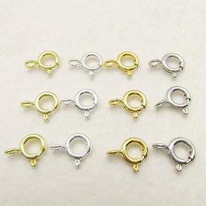 18K 14K Gold Filled O-Ring Spring Clasp-Connecteur de crochet de bijoux pour les résultats de bracelet de collier à faire soi-même - Product Image 4