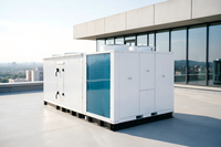 Unité de climatisation compacte (RTU) de toit 15-20 tonnes R410A à compresseur scroll, économe en énergie, pour bâtiments commerciaux