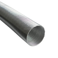 Nouveau Tuyau d'échappement pour Chauffage d'appoint de Stationnement 80mm*1m en Feuille d'aluminium, Conduit de Sortie d'Air Certifié IATF16949, Marque Liyang, Mitsubishi