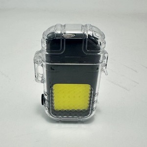 Mini Rechargeable Electric Lighter Waterproof Windproof Keychain Portable Cigarette Lighter - Product Image 3
