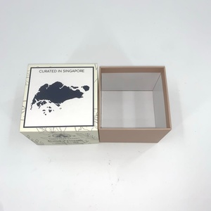 Caja de Regalo de Té de Lujo Reciclable Personalizada, con Tapa Cuadrada y Bandeja, Empaque Rígido de Papel - Product Image 3