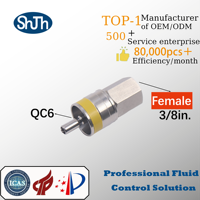 Raccord rapide lisse haute pression mâle NPT à vis interne SHJH-LOK en acier inoxydable 316SS sans vanne, normes ASME ANSI API ASTM EN