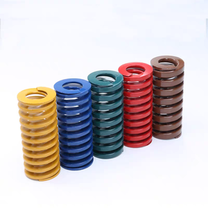 Ressort en acier rouge Xie Sheng 65Mn, charge moyenne, rapport de compression 32 %, haute résistance - Product Image 2
