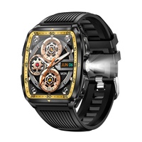CR112 Linterna 5atm Impermeable Deporte al aire libre Smartwatch Correr Natación Monitor DE SALUD Oem Logotipo personalizado en reloj inteligente