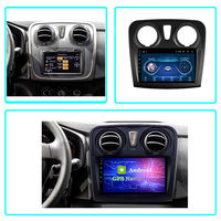 Autoradio Android Auto avec écran tactile, caméra 360°, navigation GPS, CarPlay OEM, radio FM pour Renault Sandero Logan Dacia 15-26