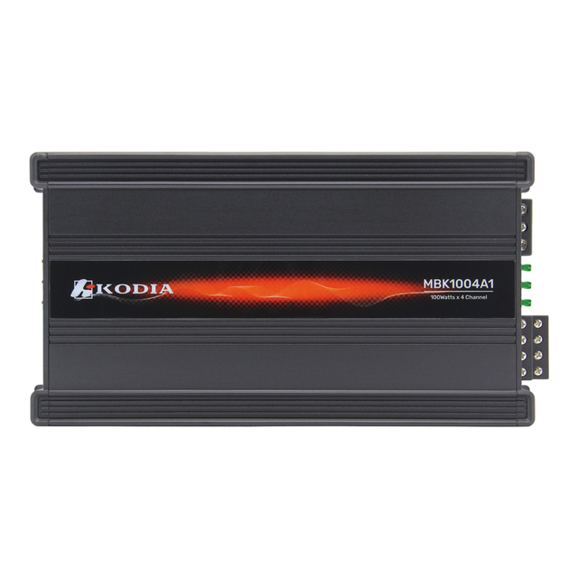 High Performance 4 Channel Car Audio Amplifier RMS 100W*4, Class AB Dual Layer PCB Multi Channel Stereo Power Amp
