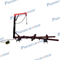Banc de redressage de châssis de voiture en acier inoxydable Precision4tech PRE-11D, machine de redressage de carrosserie automobile, équipement d'atelier de réparation automobile
