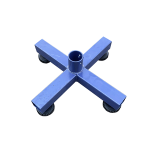 Indicador de báscula de plataforma Veidt de 1m de altura con postes de acero al carbono y acero inoxidable para soporte de plataforma A12e TCS-D-Stand - Product Image 6