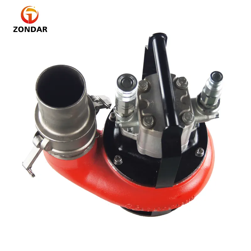 3inch 100 cbm per hours hydraulic dewatering flood pump without electricity slurry water pump