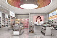 12-YZoS-A Meubles de présentation et décoration pour magasins de cosmétiques K-beauty, vente en gros directe usine, pour la vente au détail