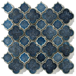 <span class=keywords><strong>Piastrelle</strong></span> in Ceramica Effetto Galassia Stellata <span class=keywords><strong>con</strong></span> <span class=keywords><strong>Fiori</strong></span> Luccicanti, <span class=keywords><strong>Piastrelle</strong></span> da Pavimento e Mosaici da Parete in Diversi Colori - Product Image 1