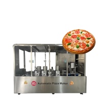 Machine à pizza électrique automatique professionnelle pour cuisine commerciale, commande tactile, thermostat réglable, rentabilité accrue, traditionnelle
