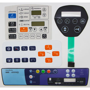 Nhà Máy Key Pad Đồ Họa Lớp Phủ Nút Bảng Điều Chỉnh Màng Bàn Phím Màng Bảng Điều Chỉnh Màng Chuyển Đổi-Màu Sắc Tùy Chỉnh Logo - Product Image 1