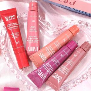 Rouge à lèvres liquide miniature et brillant à lèvres teinté de luxe, longue tenue, avec logo personnalisé, produits de beauté en gros pour femmes - Product Image 3