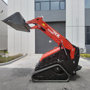 Mini-chargeuse sur chenilles Tovisen V1000 avec commande pilote, moteur EPA à haut débit et accessoires pour la construction et la location - Product Image 4