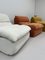 Canapé simple en tissu compressé durable, pratique et très vendu, en boîte, pour le salon