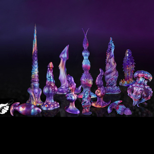 Monster Knot Horse Pene Big Fantasy Dragon Dildo con 3 nudos de perro Consolador anudado gigante grueso para punto G Juguetes sexuales para adultos Hombres Mujeres - Product Image 1