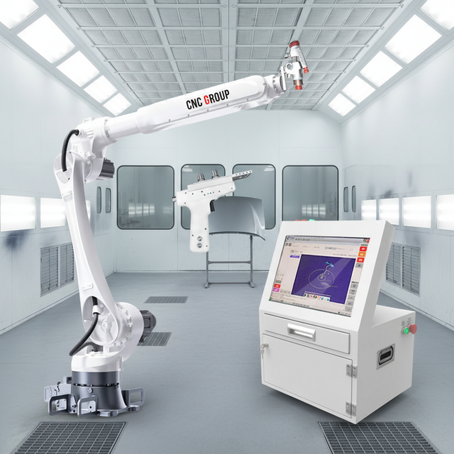 Explosion-proof Spray Painting Robot: Automated Spray Painting Robot for Chemical, Shipbuilding, and Automotive Industries.