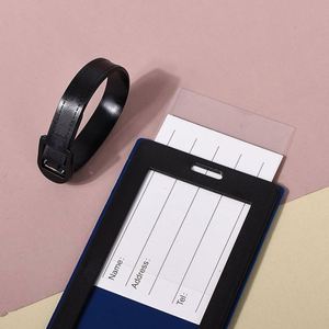 Étiquettes de bagages en PVC souple personnalisées, design luxueux et tendance, conçues pour les bagages à main - Product Image 6