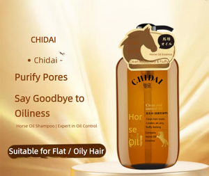 Champú de Aceite de Caballo Chidai 750ml con Aminoácidos Orgánicos, Calmante y Suavizante <span class=keywords><strong>para</strong></span> Cabello Seco y Dañado - Product Image 3