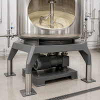 Estructura de Soporte para Tanque Emulsionador de Acero Inoxidable OEM Personalizada |   Pintura Anticorrosiva de Alta Resistencia para Almacenamiento, Fabricada con Soldadura Reforzada