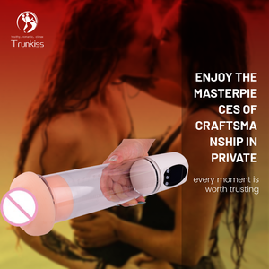 Pompa elettrica LCD per il pene prodotti per adulti giocattoli 4 modalità per l'erezione del pene di masturbazione maschile giocattoli sessuali elettrica pompa del pene - Product Image 4