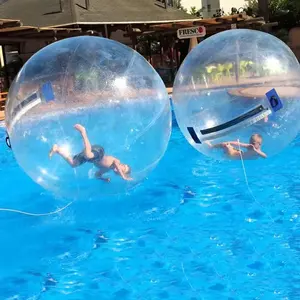 Außenbereich aufblasbarer Wasserläufer Lucency Ball Spiele für Kinder